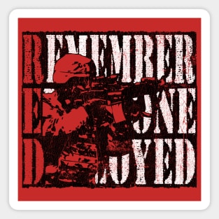 Red Friday - Remember Everyone Deployed Magnet